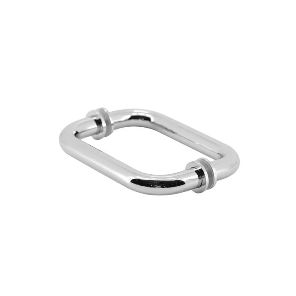 6" round back-to-back handle