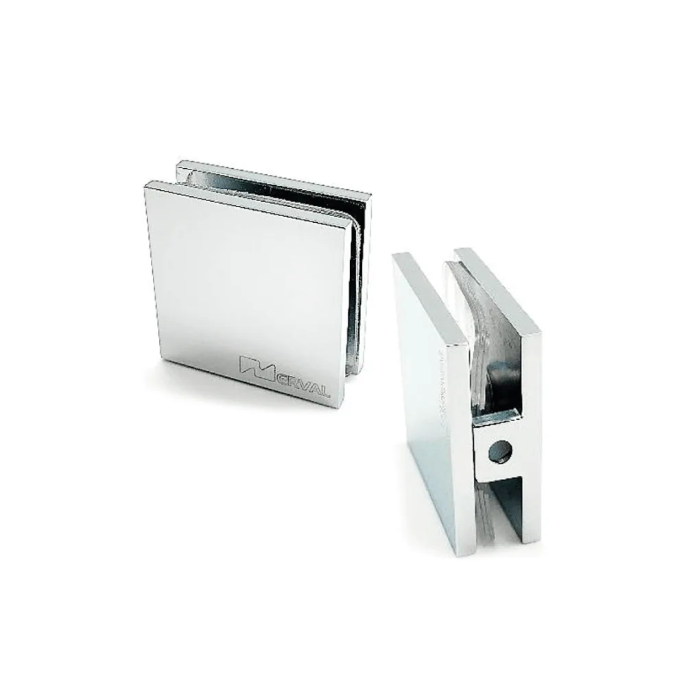 Wall-mount clamp for 10mm glass