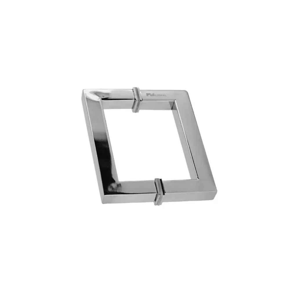 6" square back-to-back handle