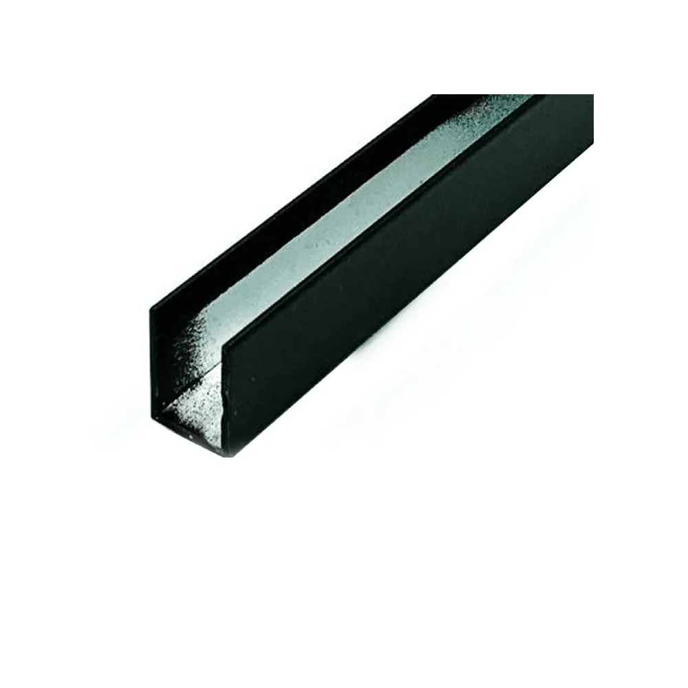 U-channel 3/4" deep × 96"