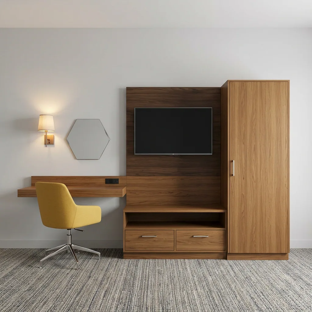 Hotel guestroom desk package by Nerval