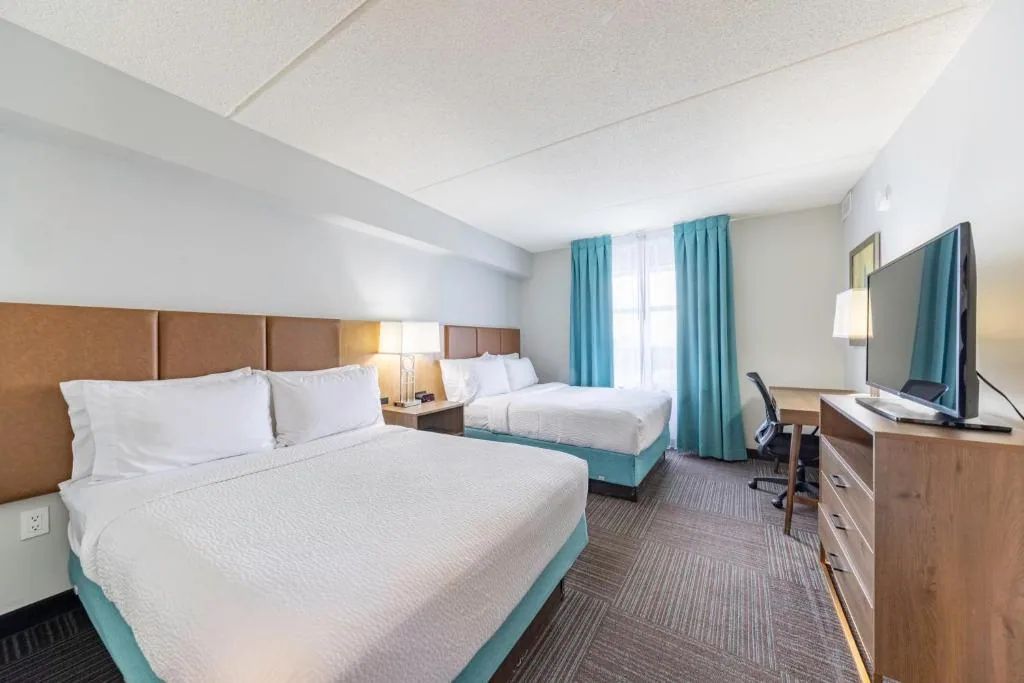 Staybridge Suites guestroom furnished by Nerval