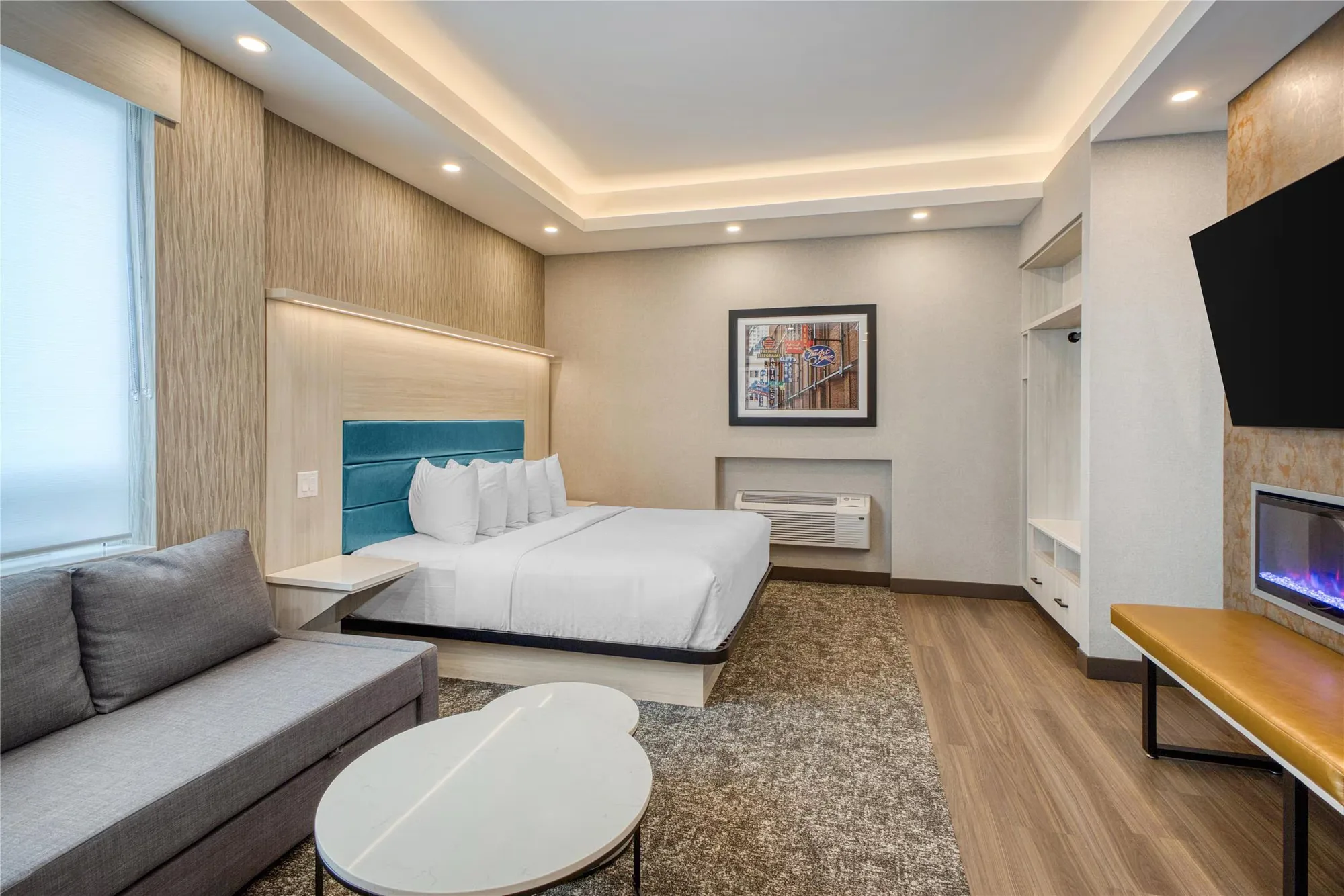 Best Western Plus guestroom — Best Western Plus City Centre Inn, Edmonton AB · Artwork