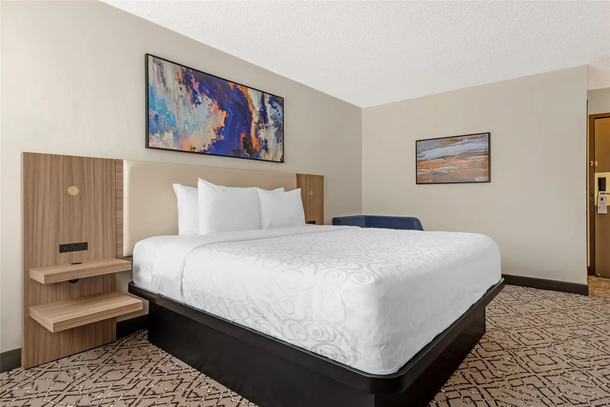 Best Western guestroom — Best Western Airport Inn, Calgary AB · Artwork