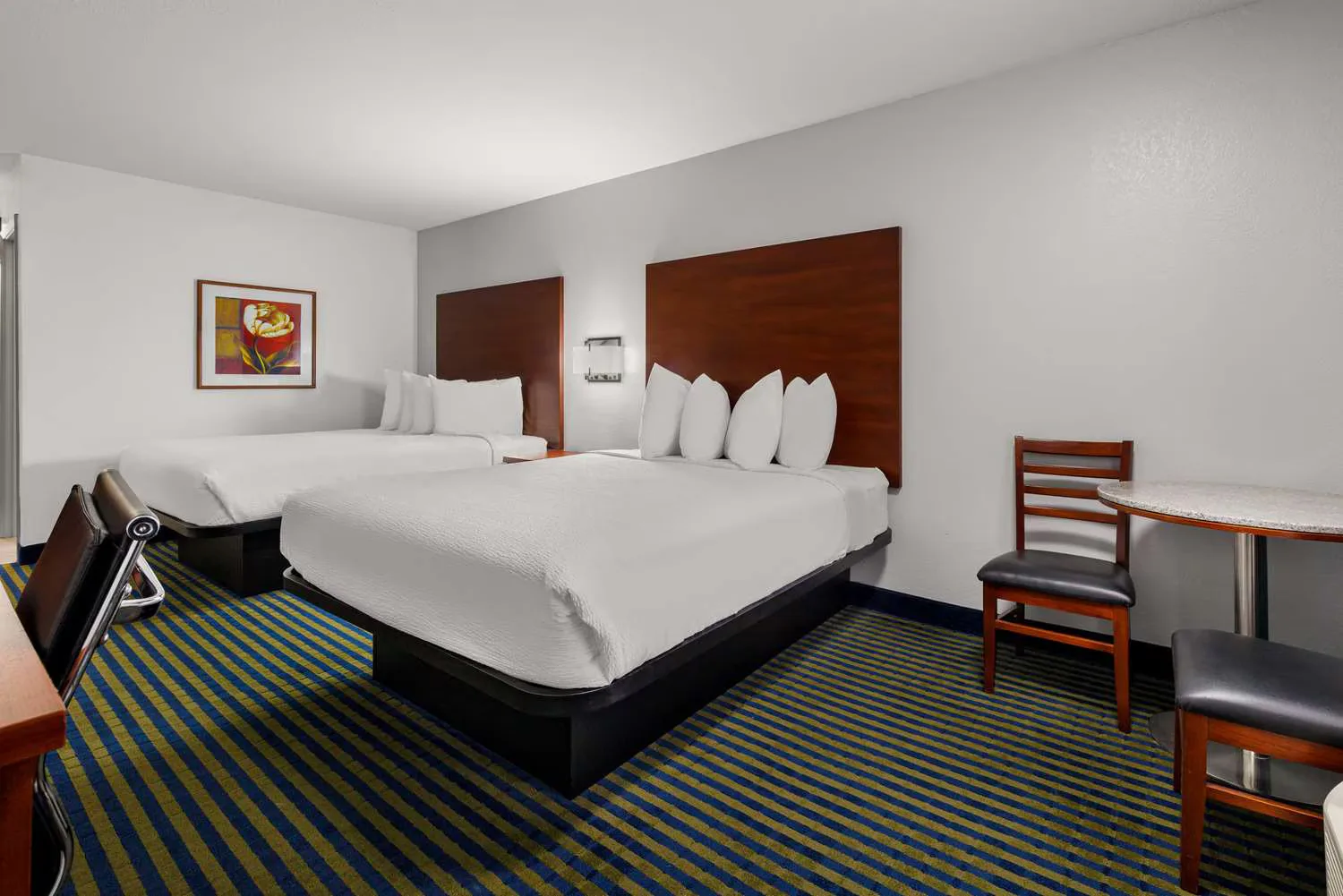 SureStay Plus by Best Western guestroom — SureStay Plus by Best Western Coquitlam, BC · Platform Bed Bases