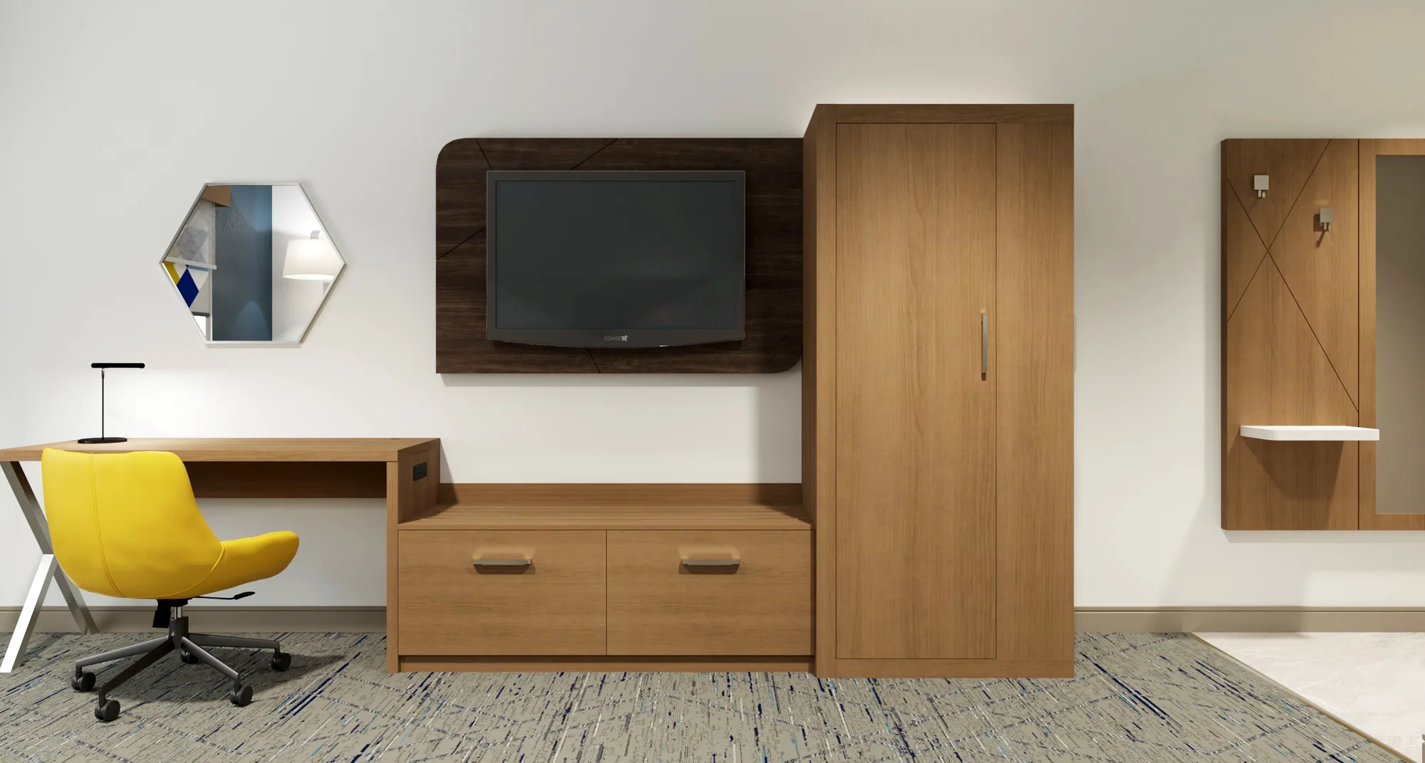 Holiday Inn Express guestroom — view 1