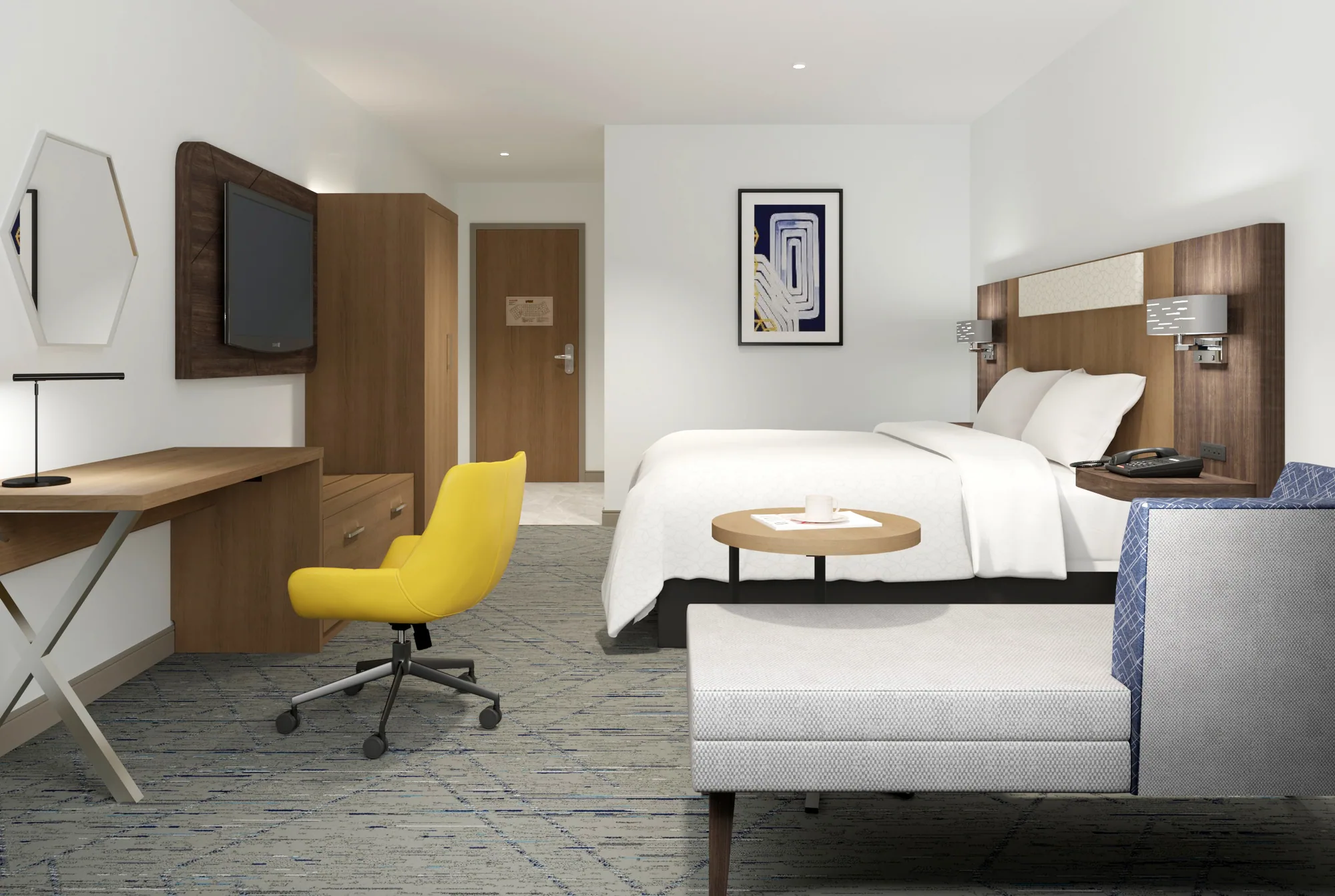 Holiday Inn Express guestroom — view 3