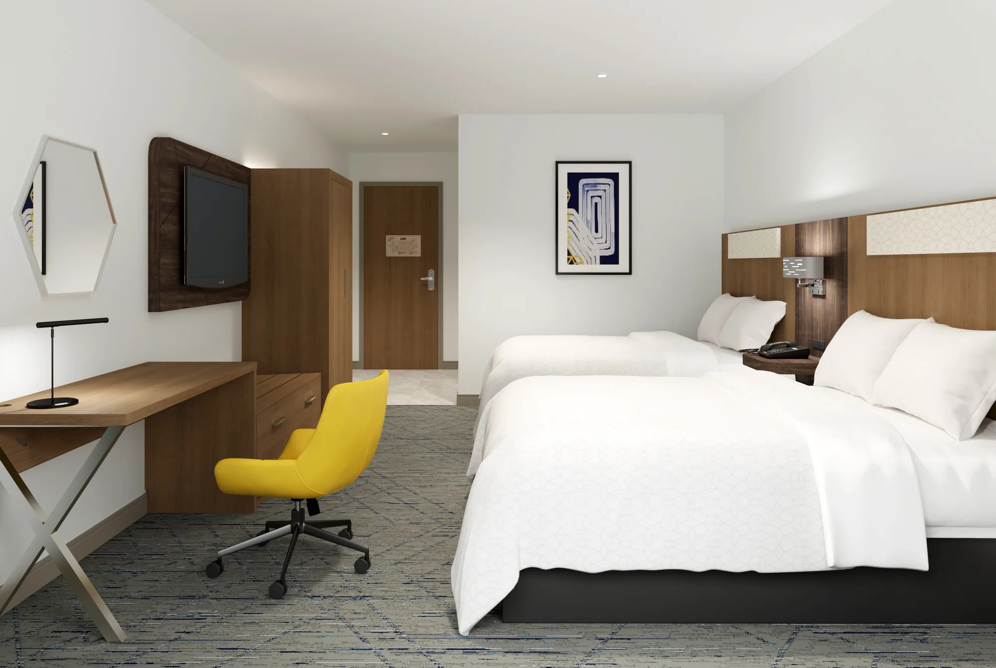 Holiday Inn Express guestroom — view 4